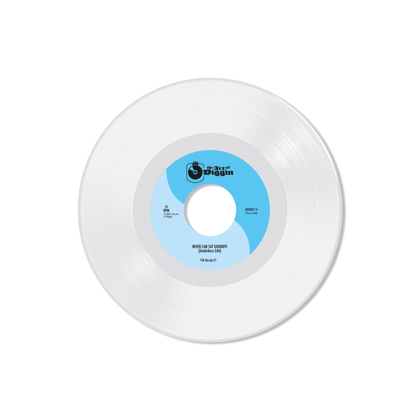 “Never Can Say Goodbye” b/w “Ain’t No Sunshine” (7" Clear Vinyl)