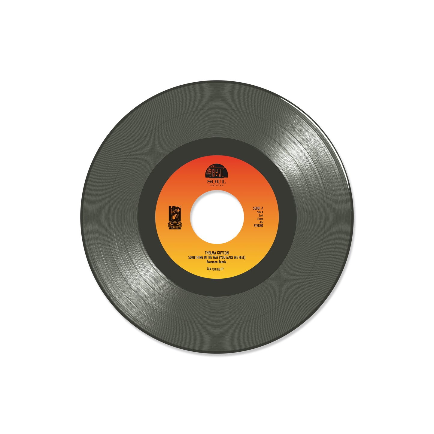 “Something in the Way (You Make Me Feel)” Bossmen Remix (7" Black Ice Vinyl)