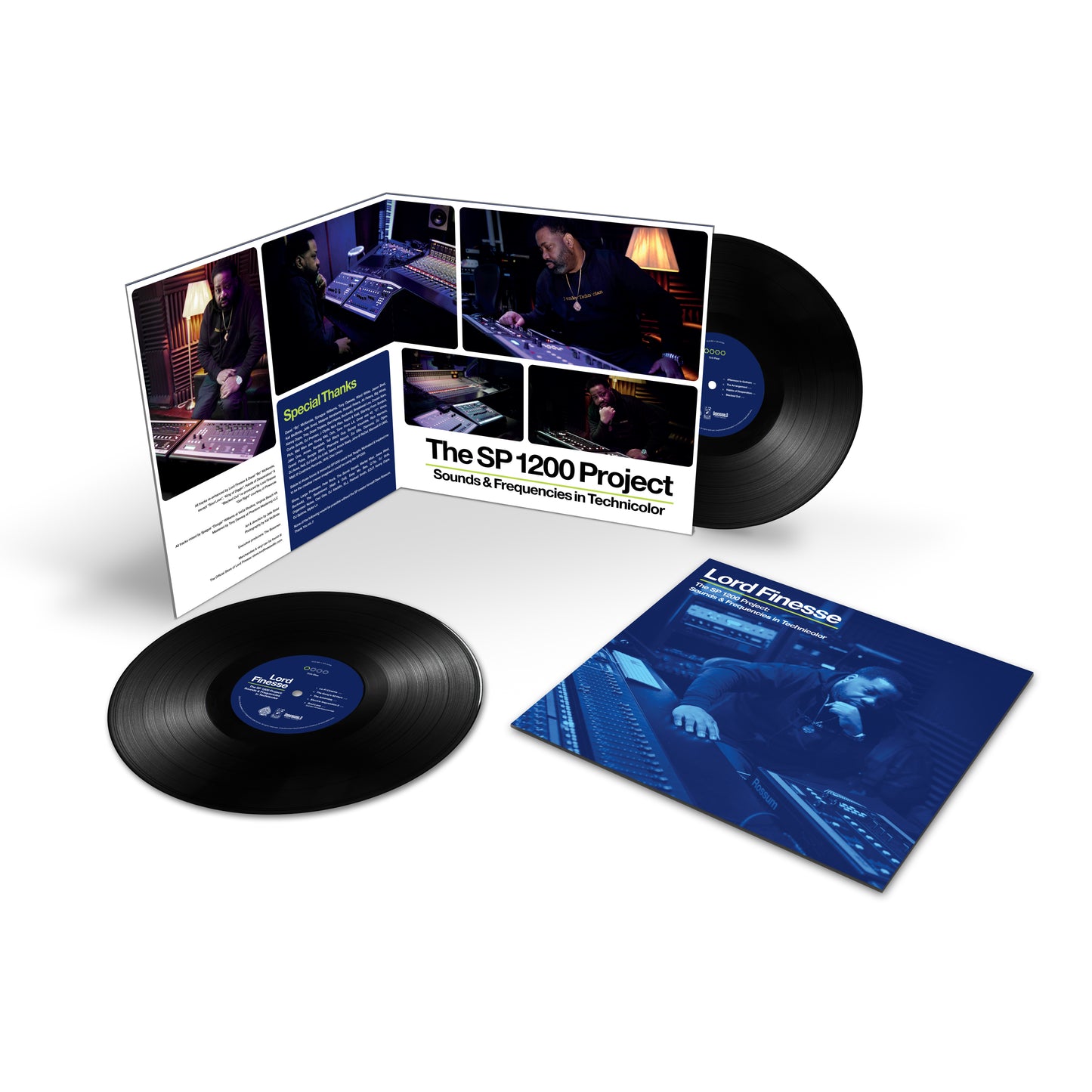 The SP1200 Project: Sounds & Frequencies in Technicolor (Classic Black 2XLP)