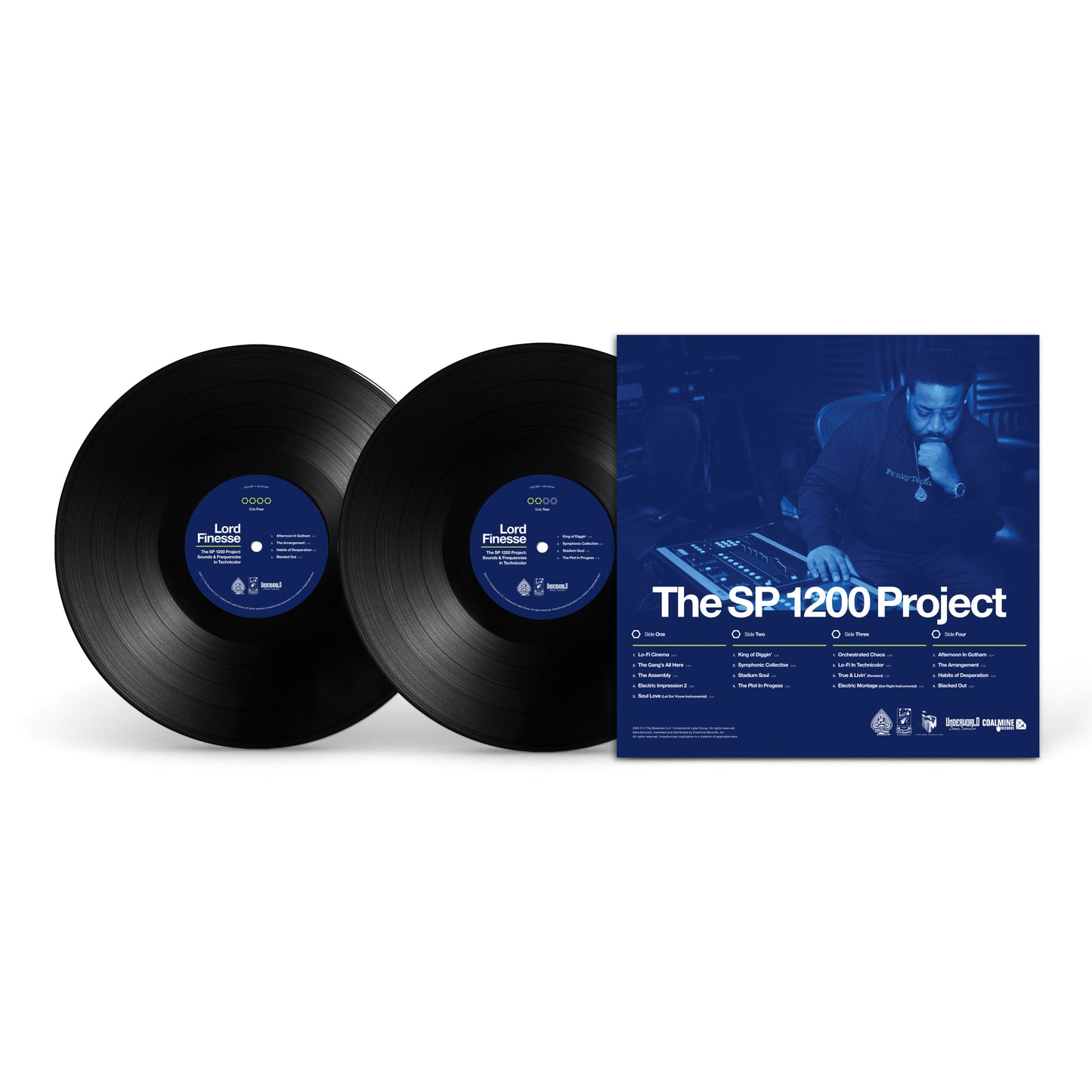 The SP1200 Project: Sounds & Frequencies in Technicolor (Classic Black 2XLP)
