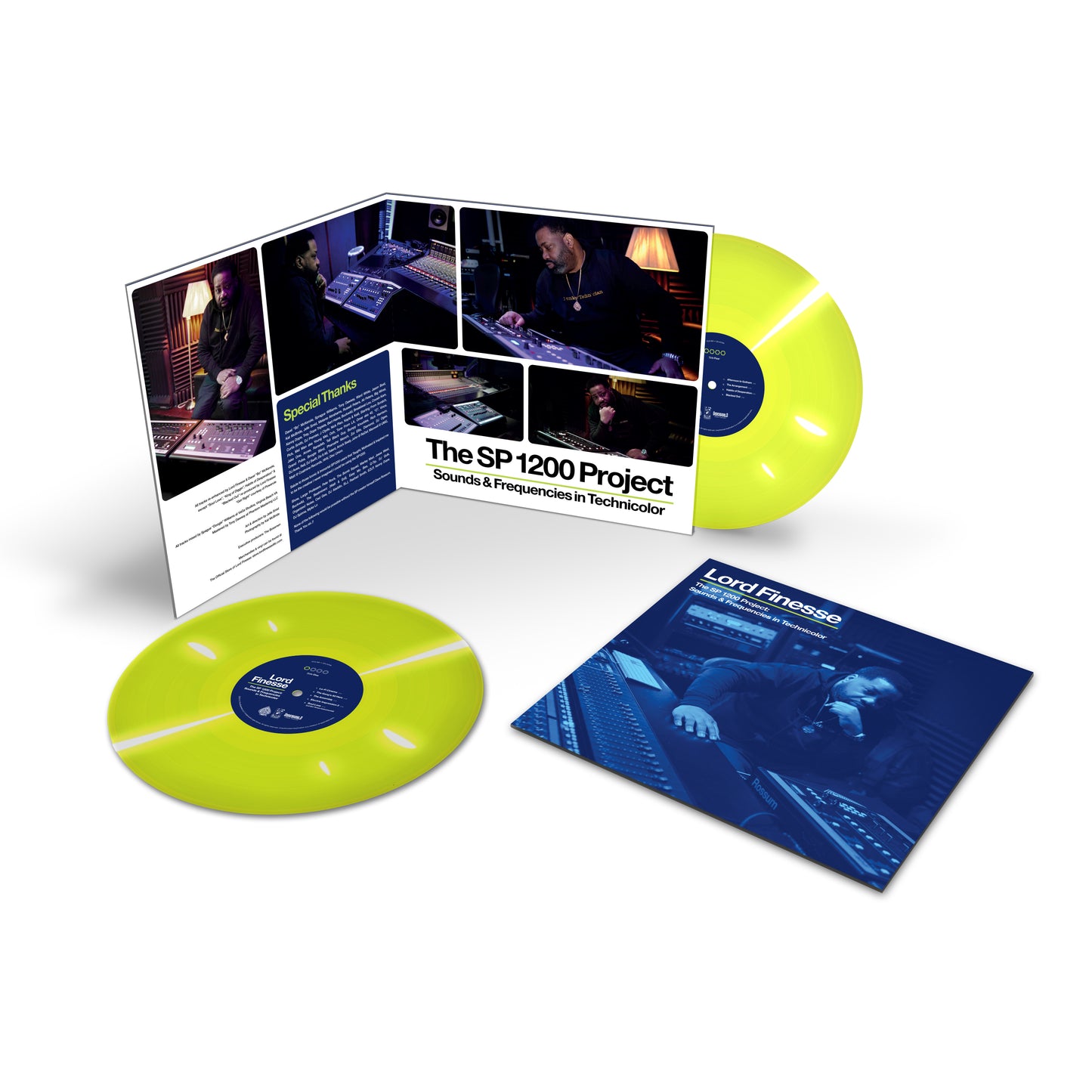 The SP1200 Project: Sounds & Frequencies in Technicolor (Highlighter Yellow 2XLP)