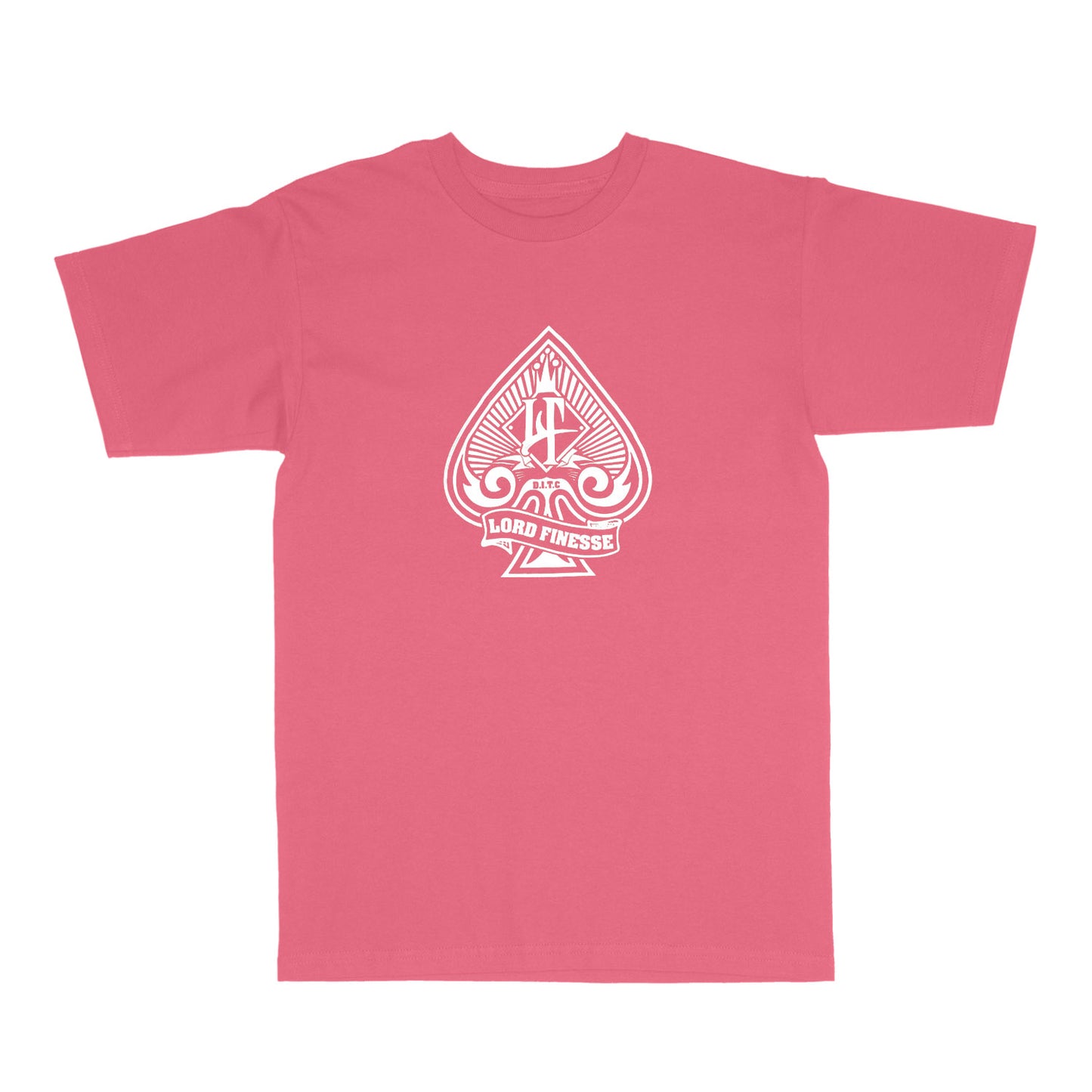 Lord Finesse Spade Logo (Pink Shirt)