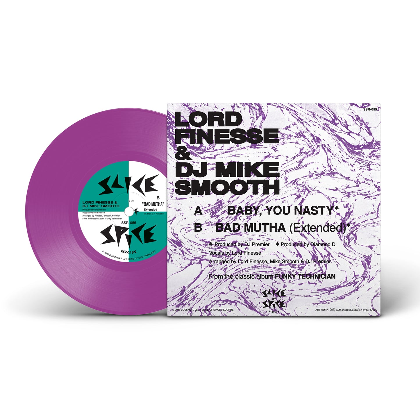 Baby, You Nasty Black (Purple Vinyl 7")