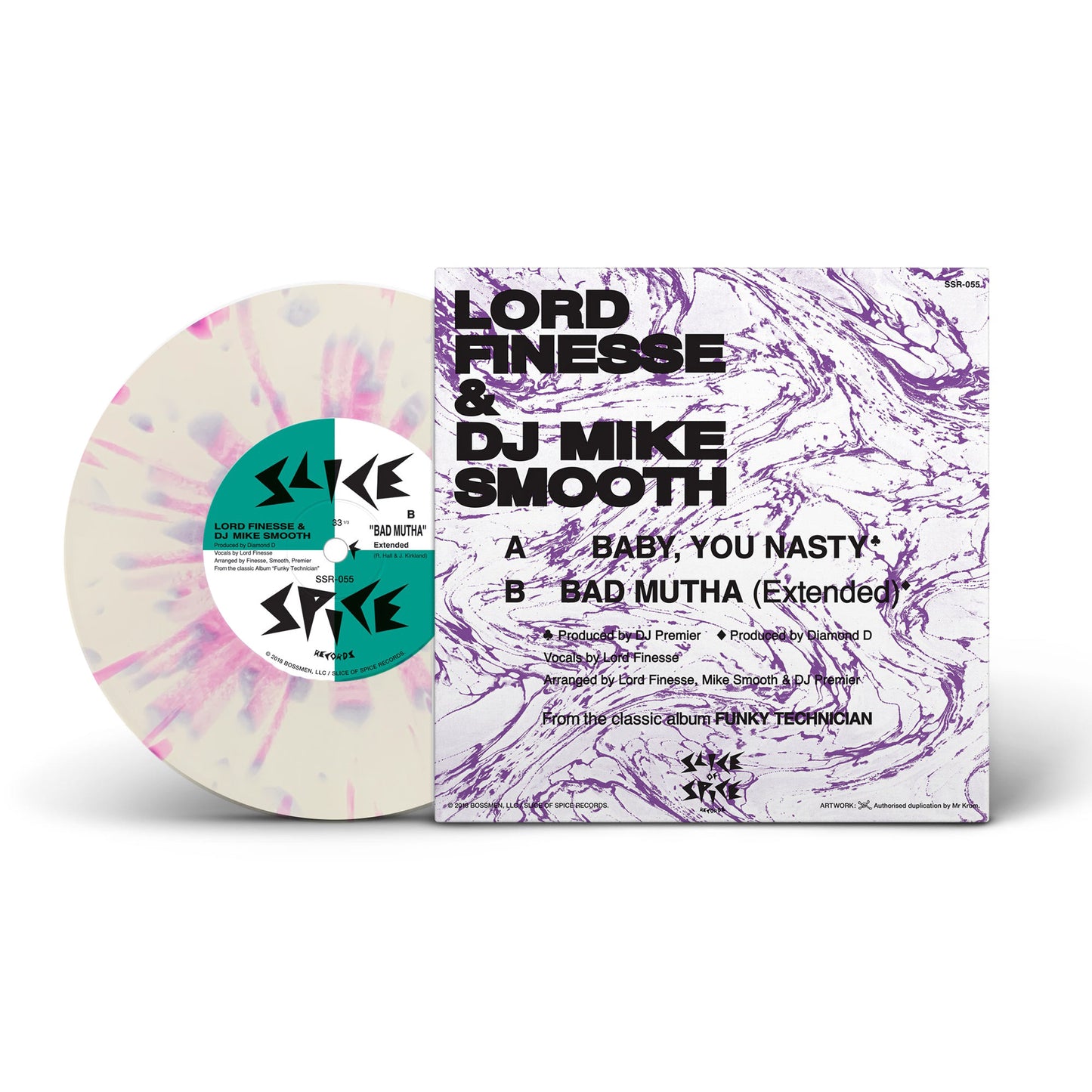 Baby, You Nasty Black (Splatter Vinyl 7")