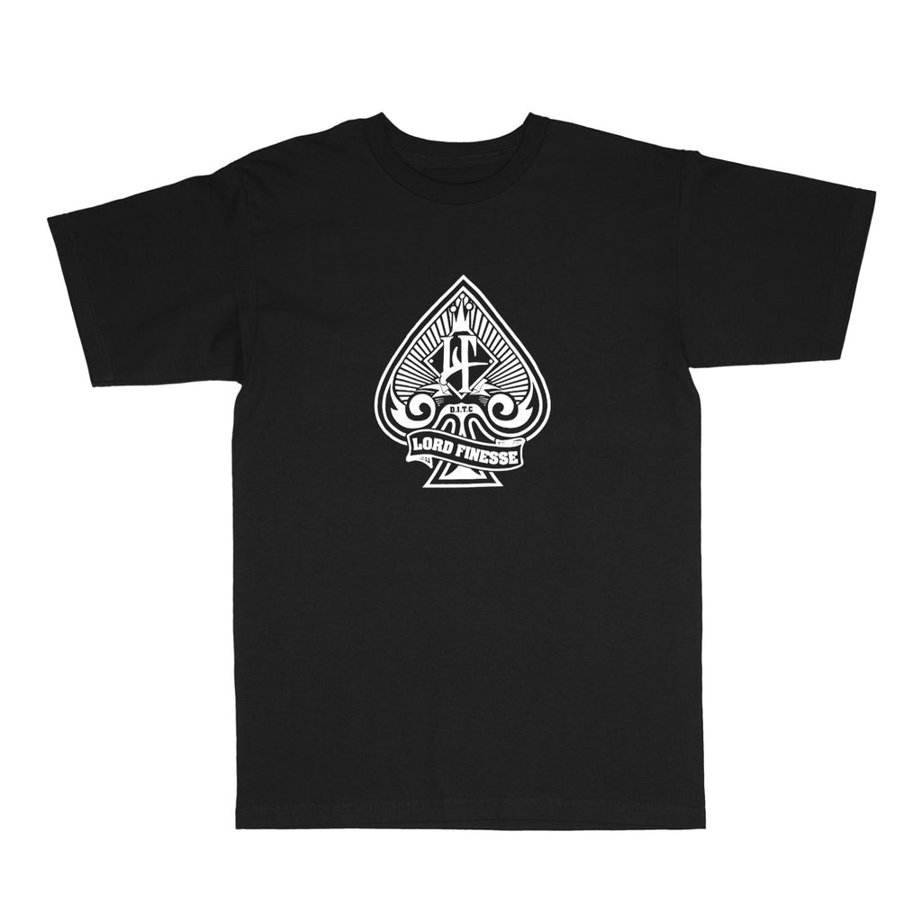 Lord Finesse Spade Logo (Black Shirt) – Lord Finesse & Underworld Label ...